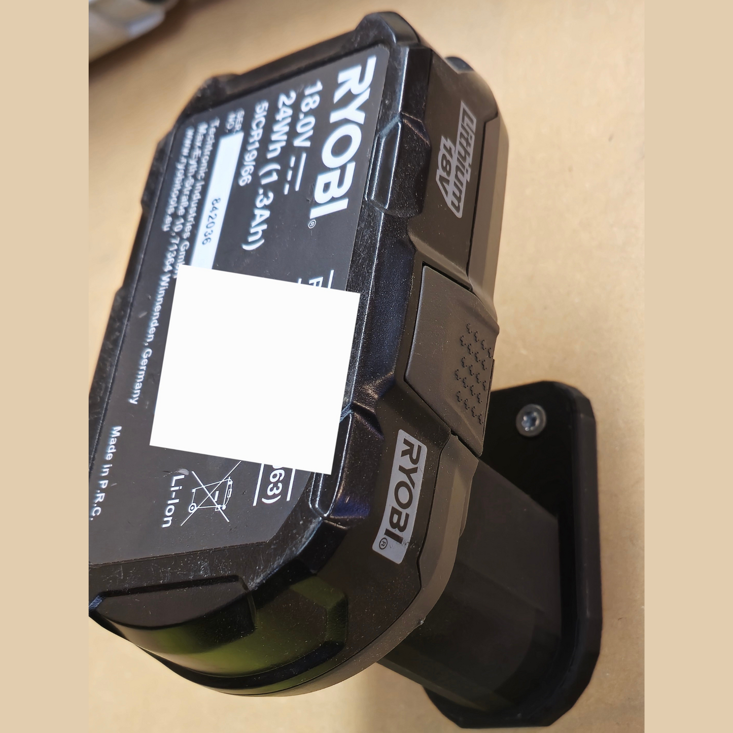 Ryobi Batteriholder